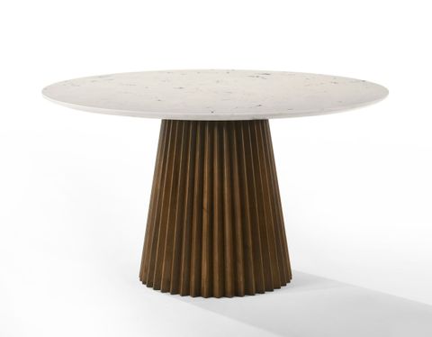 A Closer Look at the Modrest Nancy Round Dining Table Design